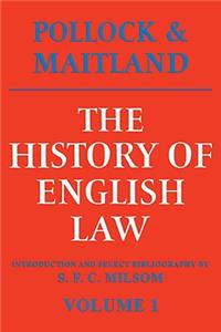 History of English Law: Volume 1