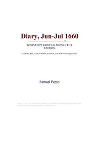 Diary, Jun-Jul 1660 (Webster's Korean Thesaurus Edition)