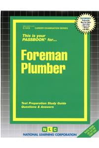 Foreman Plumber