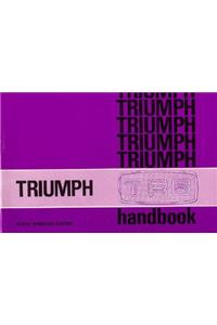 Triumph TR6 Official Us Owner Hndbk