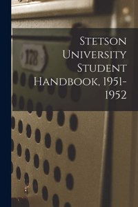 Stetson University Student Handbook, 1951-1952