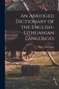 Abridged Dictionary of the English-Lithuanian Languages