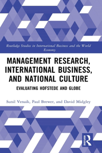 Management Research, International Business, and National Culture
