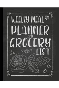 Weekly Meal Planner and Grocery List