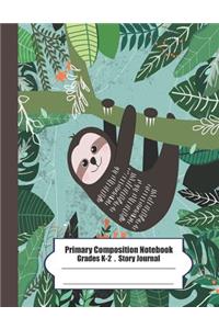 Primary Composition Notebook