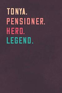 Tonya. Pensioner. Hero. Legend.
