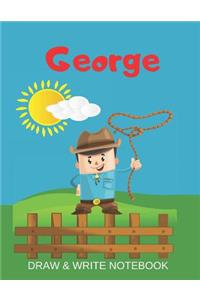 George Draw & Write Notebook
