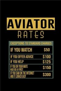 Aviator rates