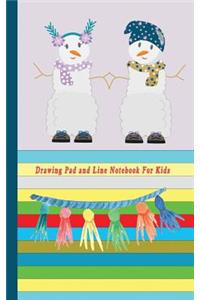 Drawing Pad and Line Notebook for Kids