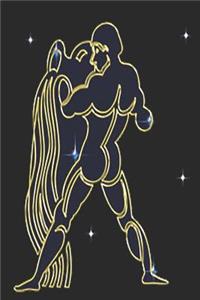Aquarius Zodiac Notebook