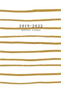 2019-2022 Monthly Planner