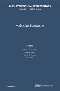 Molecular Electronics: Volume 582