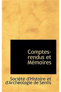 Comptes-Rendus Et M Moires