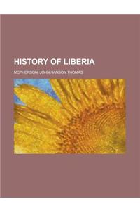 History of Liberia