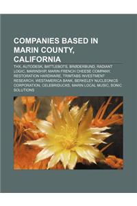 Companies Based in Marin County, California