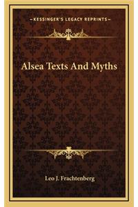 Alsea Texts and Myths