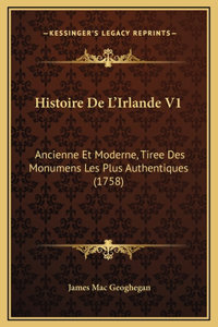 Histoire De L'Irlande V1
