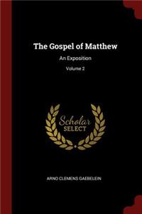 The Gospel of Matthew