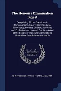 The Honours Examination Digest