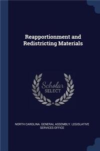 Reapportionment and Redistricting Materials