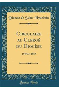 Circulaire Au Clergé Du Diocèse