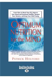 New Optimum Nutrition for the Mind (Large Print 16pt)