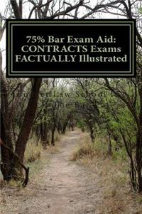 75% Bar Exam Aid: Contracts Exams Factually Illustrated: Pass Your Contracts Law Exams on the Facts Given.