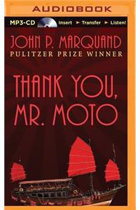 Thank You, Mr. Moto