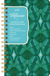 Posh: Deluxe Organizer 17-Month 2023-2024 Monthly/Weekly Hardcover Planner Calen