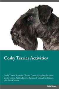 Cesky Terrier Activities Cesky Terrier Activities (Tricks, Games & Agility) Includes: Cesky Terrier Agility, Easy to Advanced Tricks, Fun Games, Plus New Content