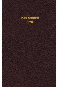 Key Control Log (Logbook, Journal - 96 pages, 5 x 8 inches)