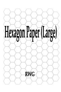 Hexagon Paper (Large): 100 Pages 8.5" X 11"