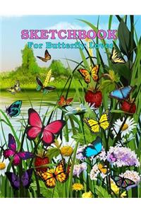 Sketchbook For Butterfly Lover