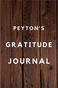 Peyton's Gratitude Journal