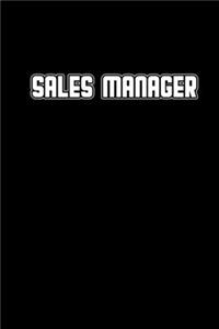 Sales manager