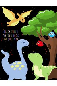 Black Paper Sketch Book and Journal