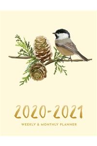 2020 - 2021 Weekly & Monthly Planner