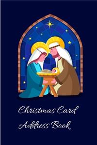 Christmas Card Address Book