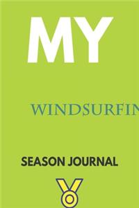 My windsurfing Season Journal