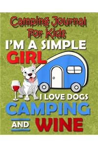 Camping Journal for kids