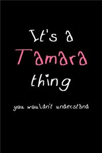 It's A Tamara Thing, You Wouldn't Understand