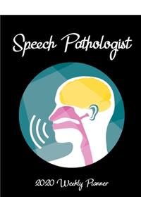 Speech Pathologist 2020 Weekly Planner