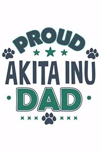 Proud Akita Inu Dad