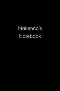 Makenna's Notebook