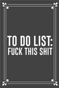 To Do List