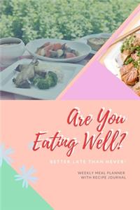 Are You Eating Well?