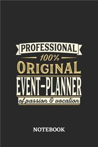 Professional Original Event-Planner Notebook of Passion and Vocation
