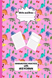 Write and Draw Handwriting Practice with Sketch Box