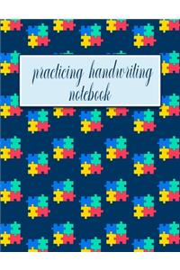 Practicing Handwriting Notebook
