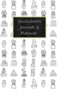Succulents Journal & Planner